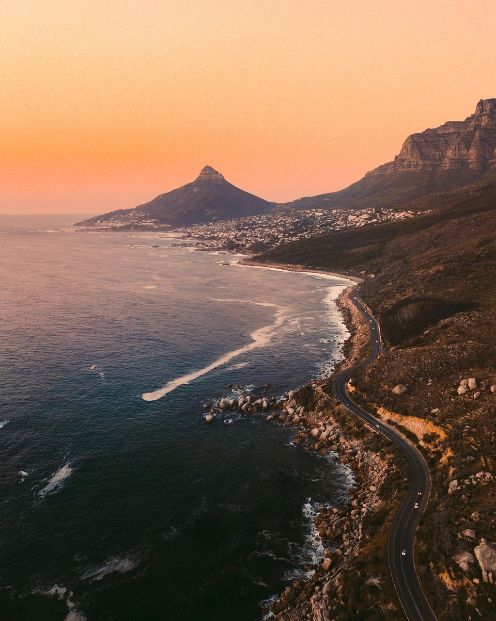 shore, cape town, cape town shore, aerial, shot, aerial shot, nature, sea, beach, city, water, sky, travel, tourism, cityscape, tourist